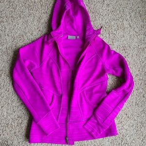 Athleta zip up jacket size M